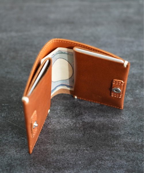 hobo（ホーボー） 財布 COMPACT WALLET OILED COW LEATHER メンズ