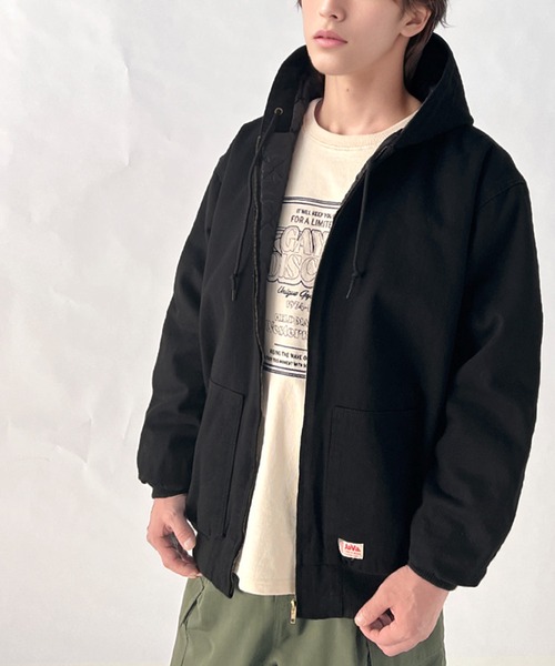 Java ブルゾン アウター ジャバコラボ」大人のアウトドアコーデに