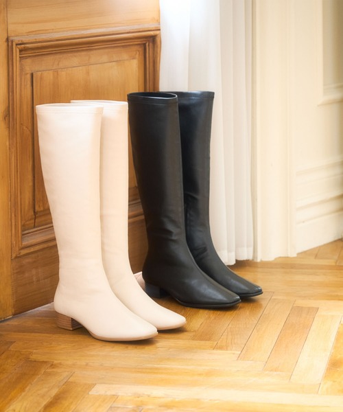 NEUE THE MARKET ブーツ ストレッチロングブーツ/TM22679 レディース