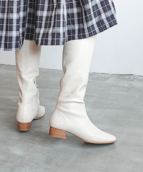NEUE THE MARKET ブーツ ストレッチロングブーツ/TM22679 レディース