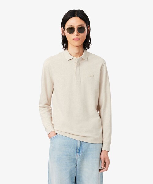 LACOSTE（ラコステ） ポロシャツ 比翼フロントロングスリーブ