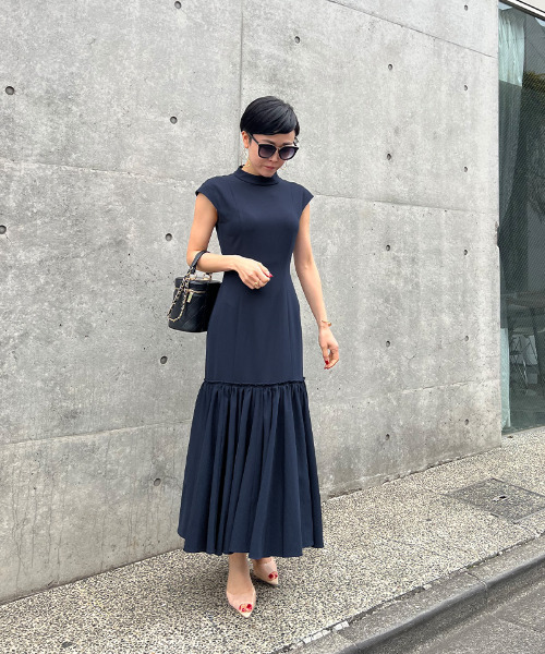 Mimigrant Navy Mermaid Dress, Size L 楽天市場】クラシカル