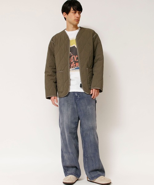 希少 vintage john bull デニムトレンチコート ベルト フェード Johnbull（ジョンブル） パンツ サルファーフェードペインターパンツ