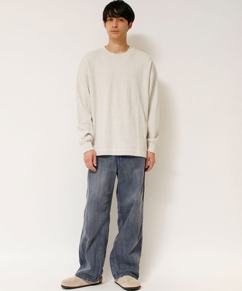 Johnbull（ジョンブル） ワイドパンツ パンツ サルファーフェード 