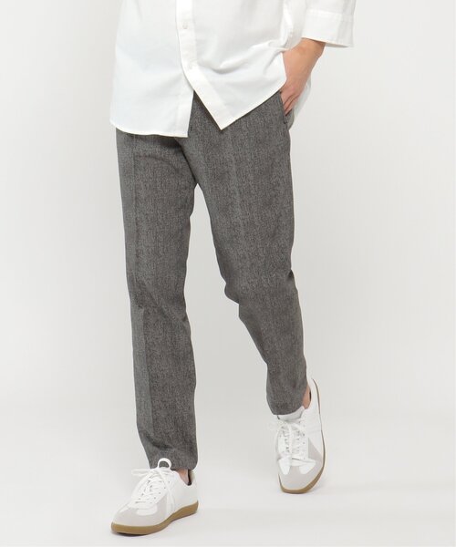 IKKA LOUNGE パンツ ポリエステルドットトラウザー メンズ : ZOZOTOWN