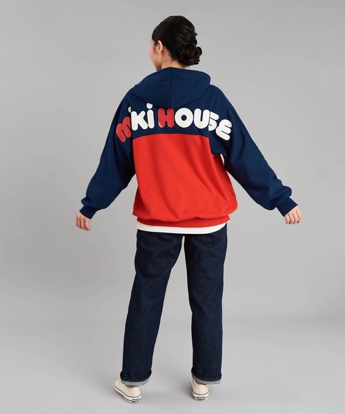 MIKI HOUSE 赤 L サイズ大人用　未使用品未開封　パーカー MIKI HOUSE 赤 L サイズ大人用 未使用品未開封 パーカー