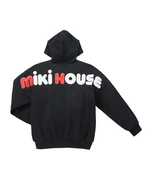 MIKI HOUSE パーカー バックロゴパーカー（大人用） レディース