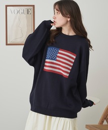 セーター ニット WEGO/スウェットライクフラッグプルオーバー メンズ レディース｜ZOZOTOWN Yahoo!店