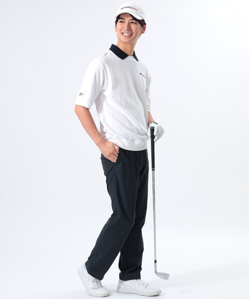 新品　BEAMS GOLF メンズ　ゴルフパンツ BEAMS GOLF パンツ ORANGE LABEL / ストレッチツイル メンズ