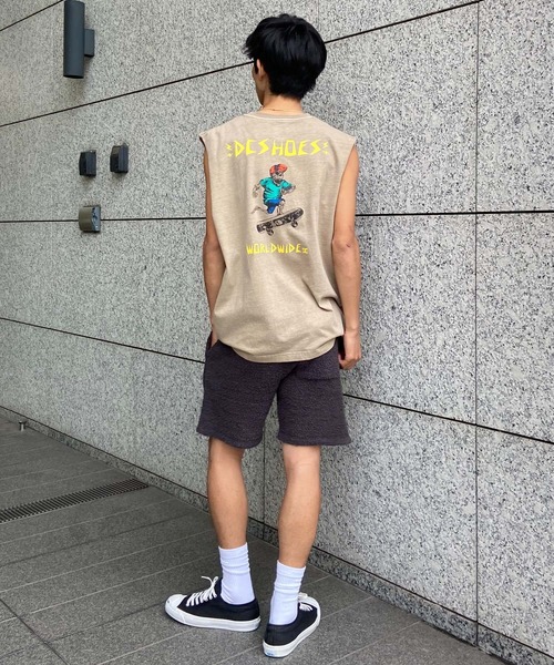 タンクトップ DC/ディーシー タンクトップ スカル バックプリント ピグメント DSL242017 メンズ レディース | DC SHOES | 15
