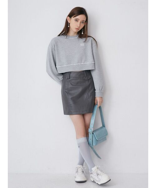 MURUA（ムルーア） 靴下 ロゴシアーソックス レディース : ZOZOTOWN