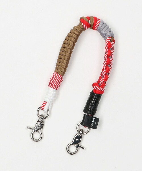 「A SCENE」Design paracord strap/スマホストラップの画像