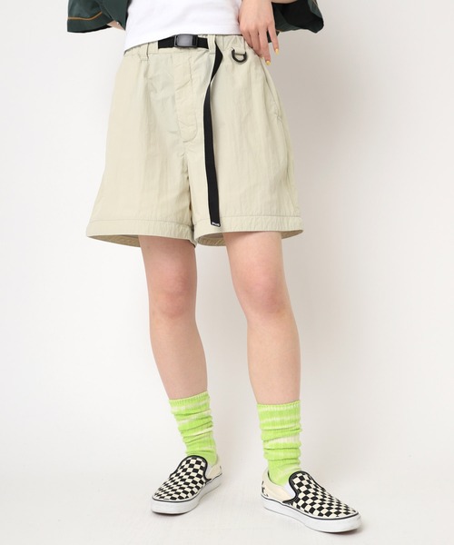 URCH RNA ⿻ 美品 カラーパンツ ルーズ ボールパンツ ワイドパンツ 春 ライトストレッチベルトつきワイドパンツ 49AV JUNKO SHIMADA