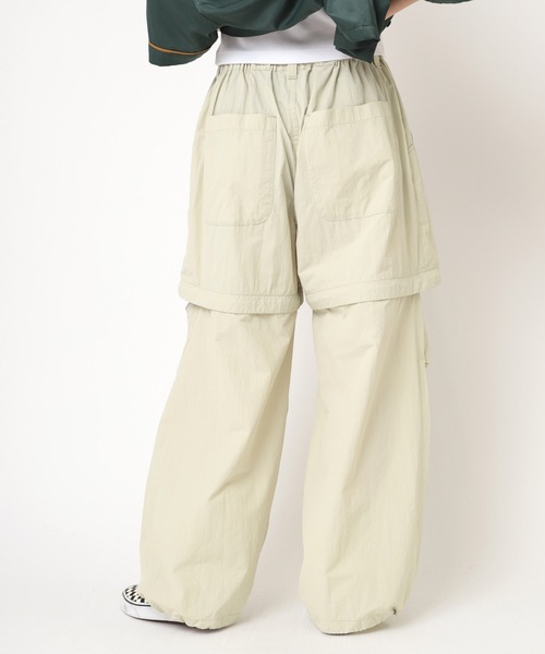 URCH RNA ⿻ 美品 カラーパンツ ルーズ ボールパンツ ワイドパンツ 春 RNA パンツ R4223 #WAYコンバーチブルルーズパンツ レディース