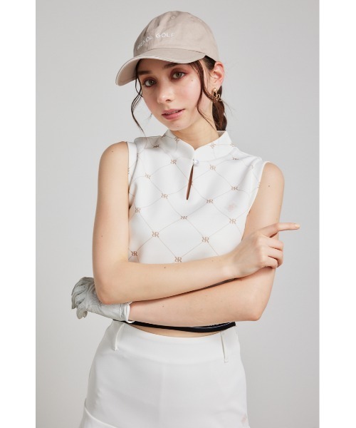 RIENDA GOLF（リエンダ ゴルフ） tシャツ 「RIENDA GOLF」モックネック