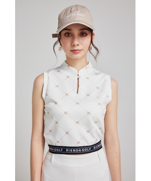 RIENDA GOLF（リエンダ ゴルフ） tシャツ 「RIENDA GOLF」モックネック