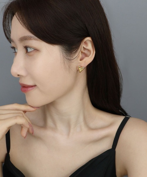 セール】 ステンレスミニハートピアス （ピアス・イヤリング