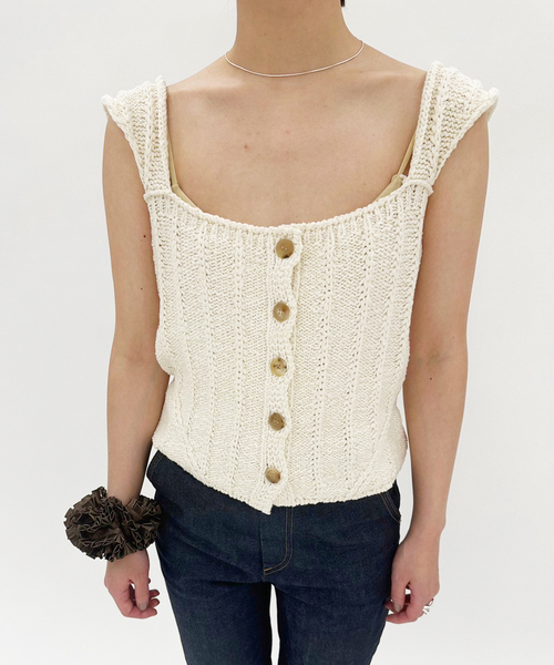 VERSO/ヴェルソ】Shearling Turtle Vest（ベスト）｜EDIT.FOR