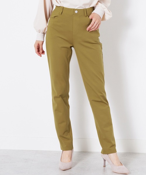 BELLUNA PLUS（ベルーナプラス） パンツ なめらかマシュマロストレッチ