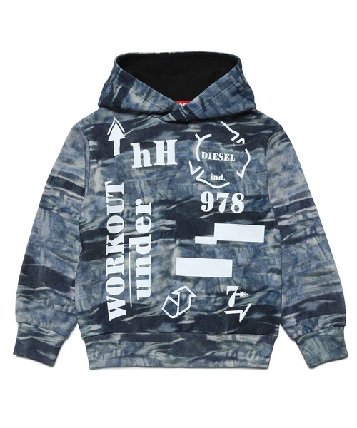 【新品・国内即発】DIESEL KIDS J02416 KYAX3 K399 パーカー DIESEL KIDS パーカー DIESEL（ディーゼル）Kids ＆ Junior