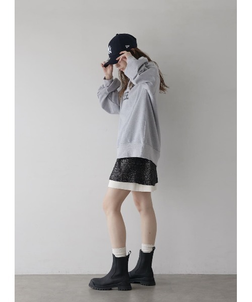 COEL スカート レイヤードスパンコールミニスカート : ZOZOTOWN