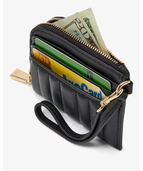 kate spade NEW YORK カードケース デコ キルテッド コイン