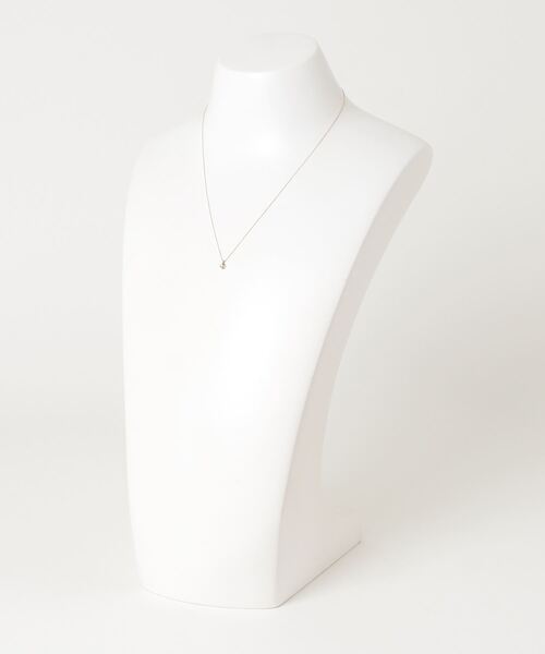 NOJESS ネックレス K10ダイヤモンドネックレス（0.04ct