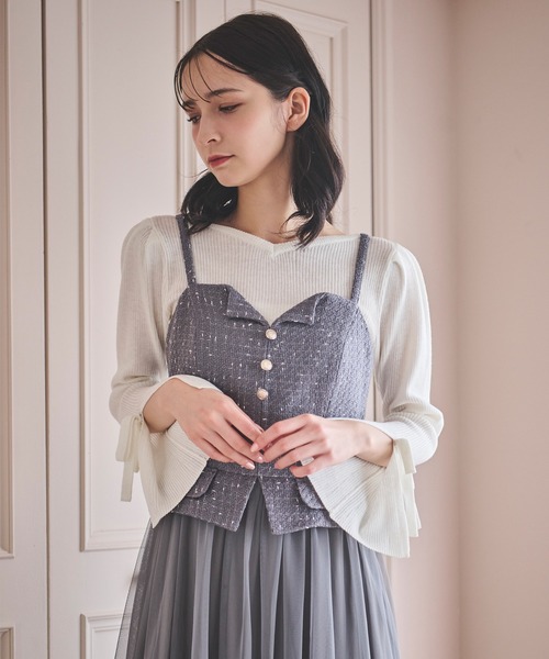 31 Sons de mode ニット セーター WASHABLEボートネック