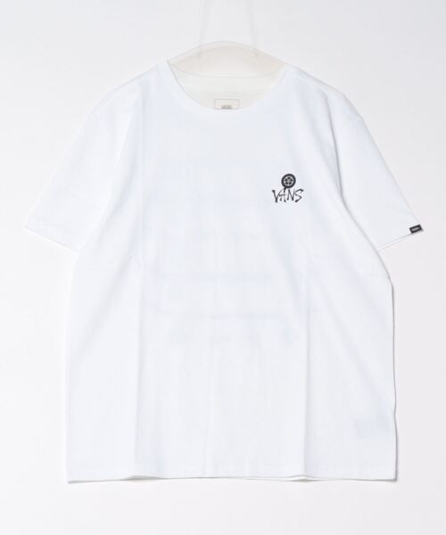 【VANS】センターロゴ 半袖 Tシャツ ワイン / 送料無料 VANS - 【24時間以内 匿名発送】バンズ センターロゴTシャツ