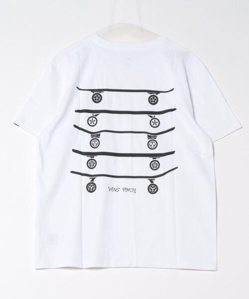 VANS 売れ筋商品|||バンズ Tシャツ トップス レディース T-shirts White VANS tシャツ ヴァンズ MON TEE ショートスリーブ VN000NX5WHT