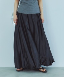 LIENCOEUR スカート サテンバルーンロングスカート : ZOZOTOWN Yahoo