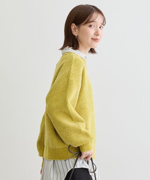 Green Parks（グリーンパークス） ニット セーター ベロアモールモック