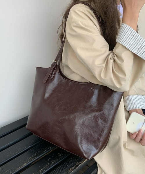gossip!ロサンゼルス トートバッグ Y2K大容量トートバッグ 無地