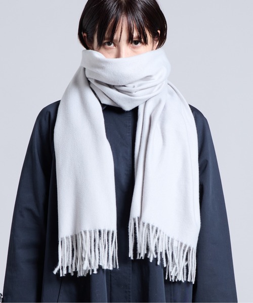 ビューティアンドユース　カシミヤ フリンジ付き マフラー CALIFORNIA OUTFITTERS ストール マフラー 2-10E38 カシミヤタッチ