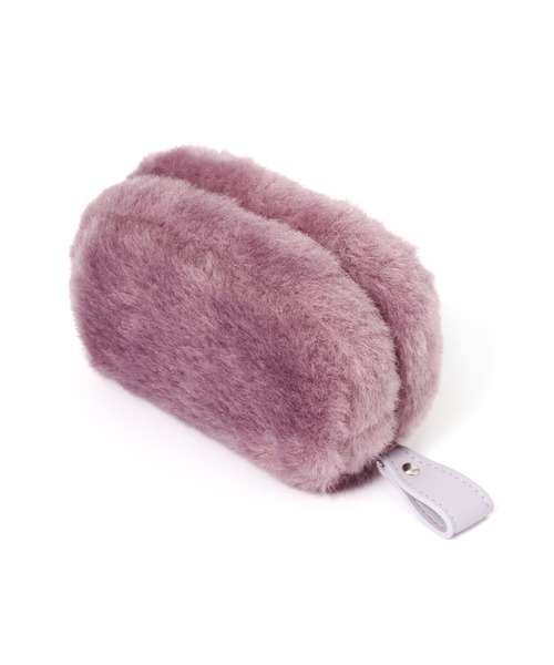 Francfranc（フランフラン） ポーチ ファー ポーチ XS パープル