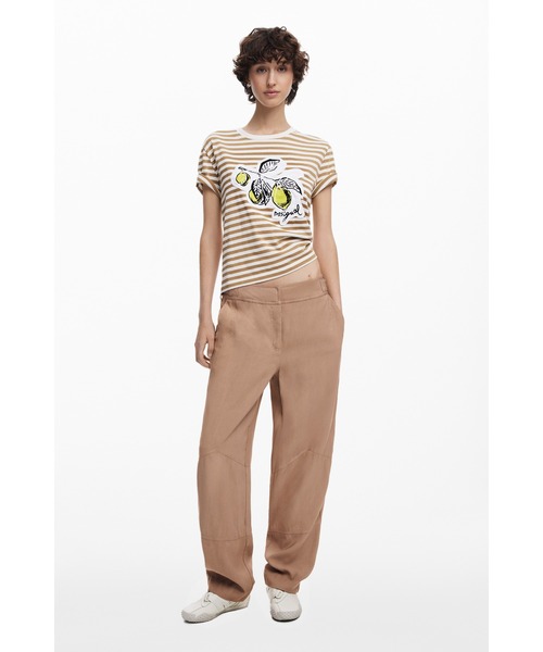 Desigual（デシグアル） パンツ ユーティリティストレートパンツ