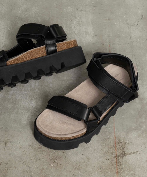 MAISON SPECIAL サンダル Volume Sole Stretch Sandals/ボリュームソールストレッチ