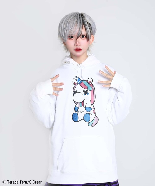 SPINNS パーカー 「寺田てら」 ゲロコーンBIGパーカー