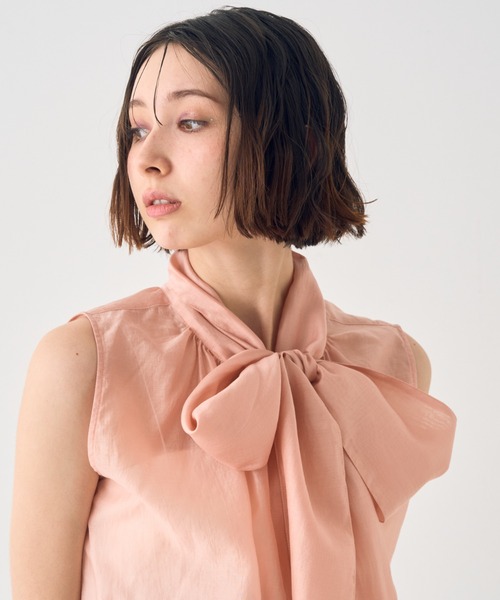 【2024SS】 rouge vif フリルカラーシアーブラウス Rouge vif la cle｜フリルカラーシアーブラウス | Rakuten Fashion