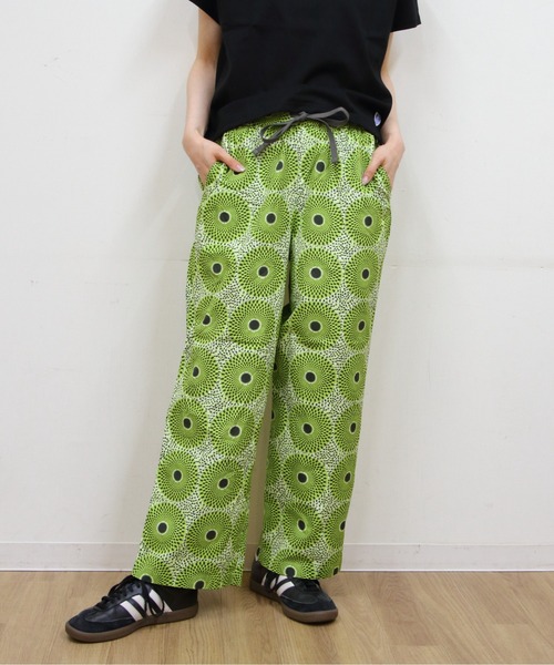 LE GLAZIK パンツ GLAZIK/ル グラジック バティック ドロー