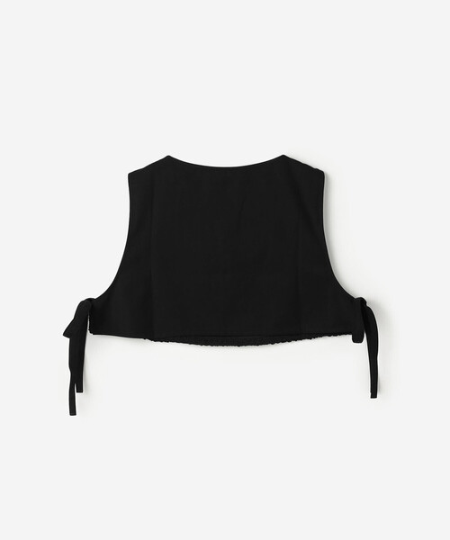 ベスト ジレ eunoia | ツイード クロップドベスト WOMEN レディース Bshop ベスト ジレ eunoia | ツイード クロップドベスト WOMEN