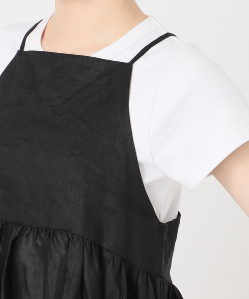Elegance in simplicity 軽やかに、上品に。 異素材のコンビネーションが、日常の装いに洗練を添える。 一枚で完成する、レイヤードスタイル。 🔗 Discover more #ADAWAS #EverydayElegance