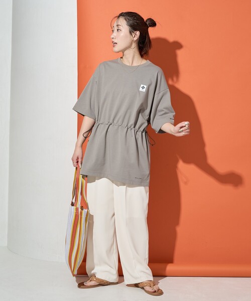 FREAK'S STORE tシャツ 限定展開 Columbia × STORE/コロンビア W