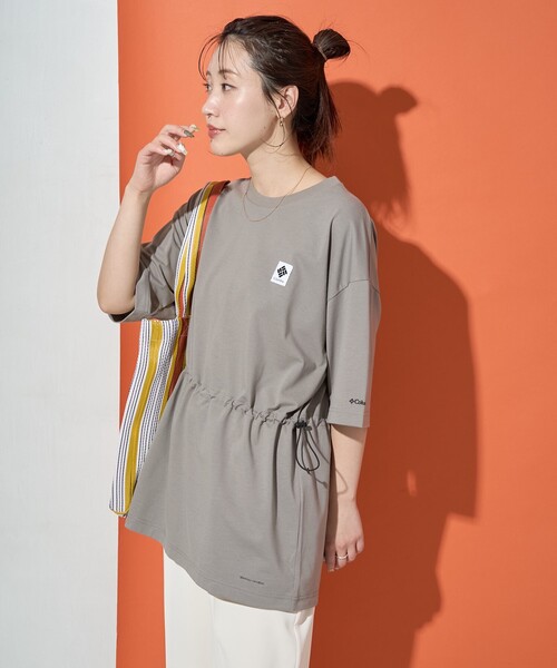 Columbia - W IMPERIAL PARK TUNIC TEE(UVカット・吸水・速乾) FREAK'S STORE tシャツ 限定展開 Columbia × STORE/コロンビア W
