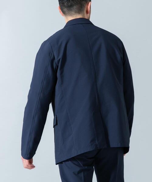 URBAN RESEARCH ROSSO シアサッカー 紺 春夏 スーツ URBAN RESEARCH ROSSO MEN セットアップ 「WEB限定」「XLサイズ