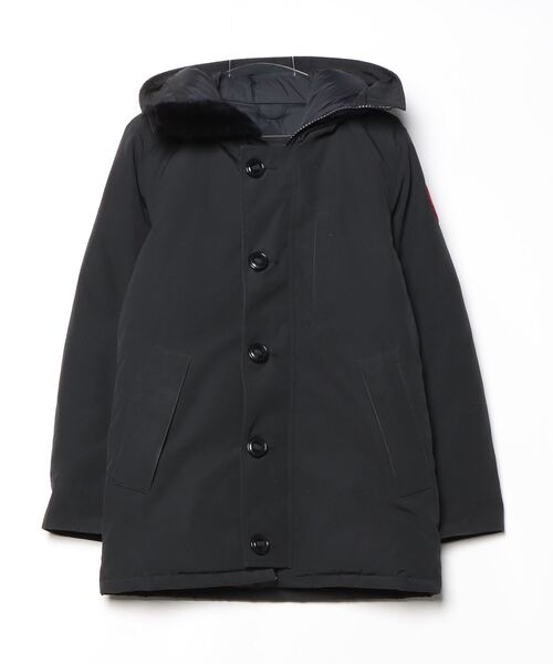 CANADA GOOSE（カナダグース） 刺繍ダウンジャケット X-SMALL ブラック