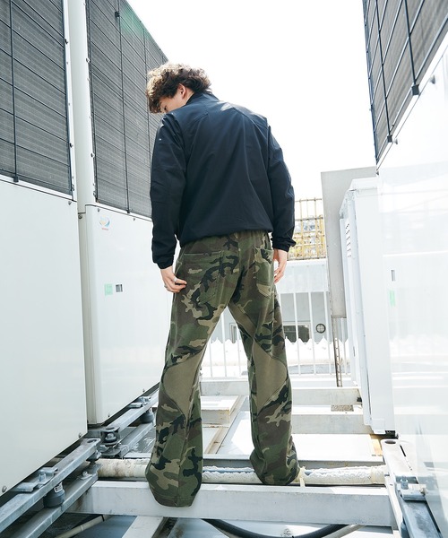 ブルゾン アウター 別注 STAND COLLAR ZIP UP JACKET メンズの画像