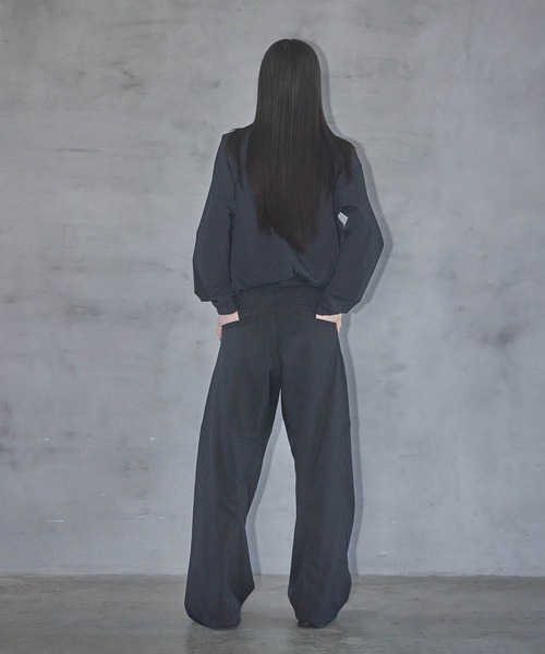 ブルゾン アウター 別注 STAND COLLAR ZIP UP JACKET メンズの画像