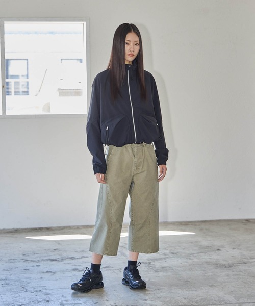 ブルゾン アウター 別注 STAND COLLAR ZIP UP JACKET メンズの画像
