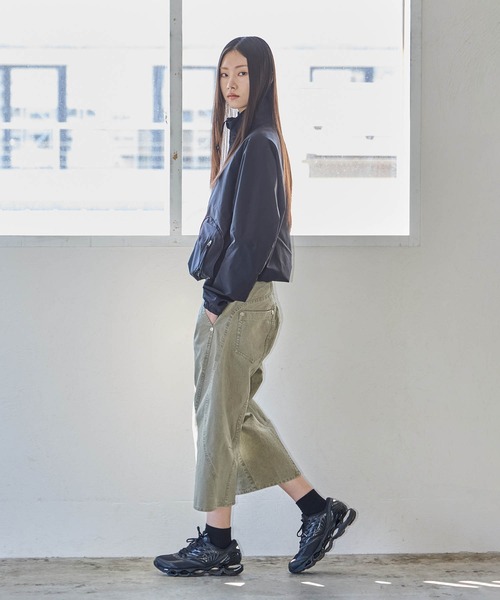 ブルゾン アウター 別注 STAND COLLAR ZIP UP JACKET メンズの画像